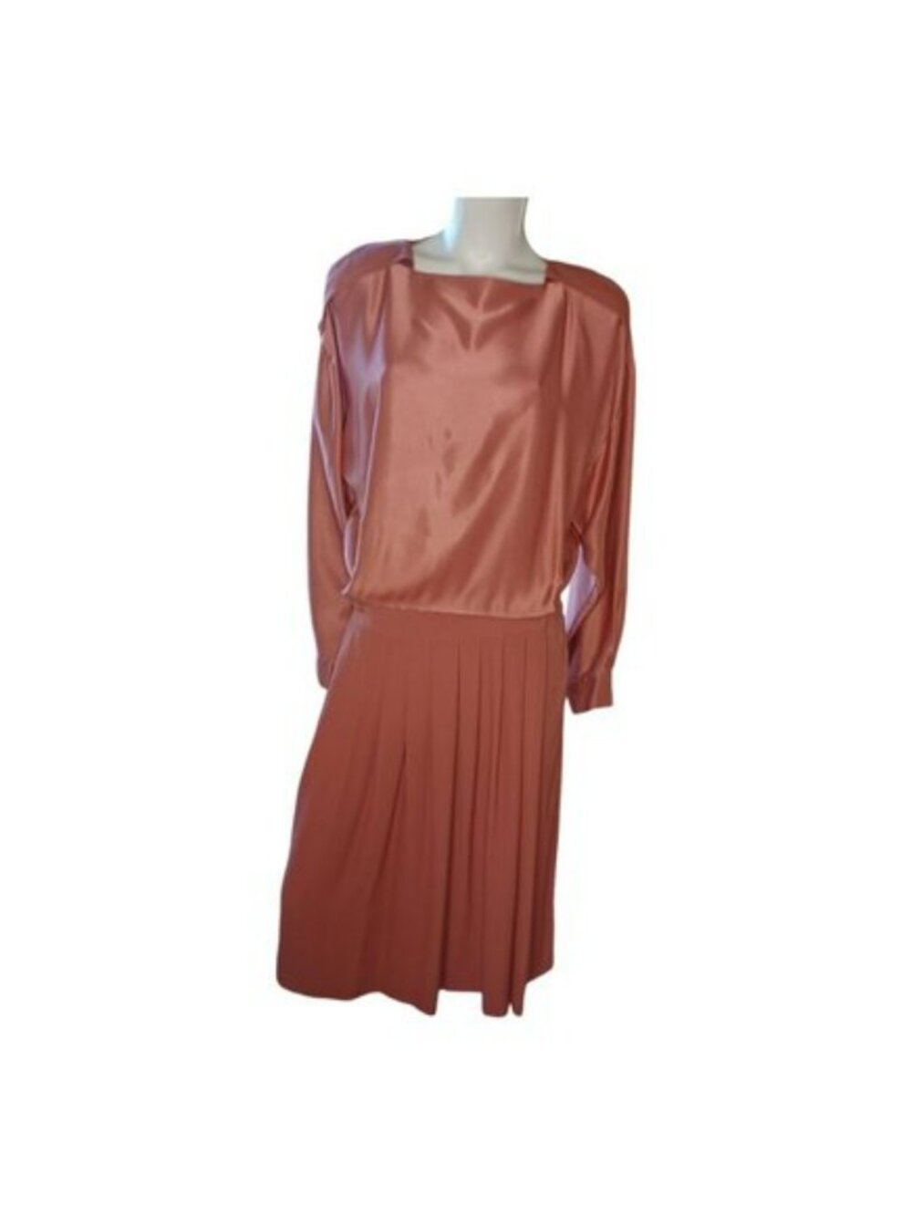 Linda Lundstrom Vintage Silk Dress